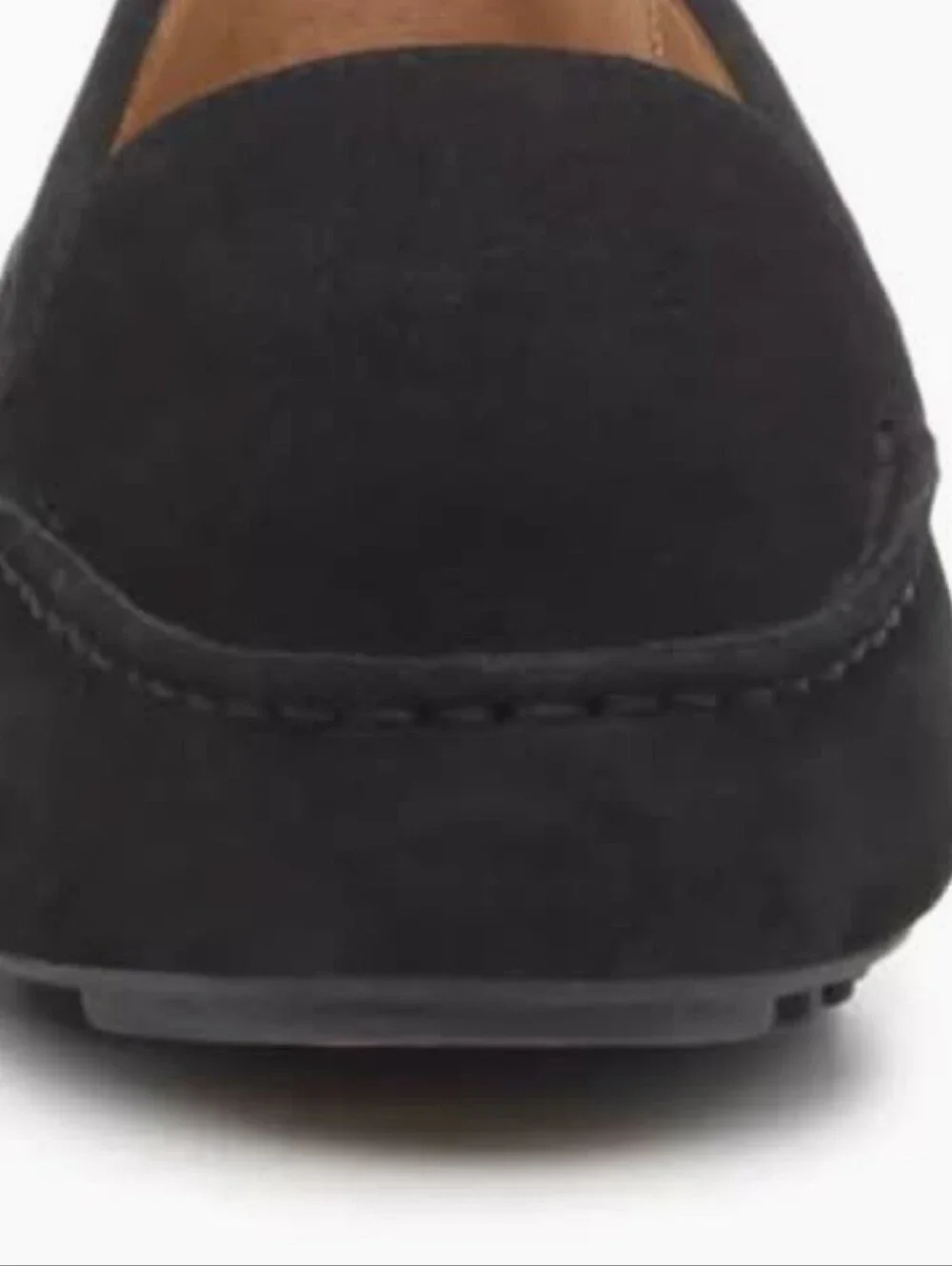 Hush Puppies Black Suede Women's Loafers